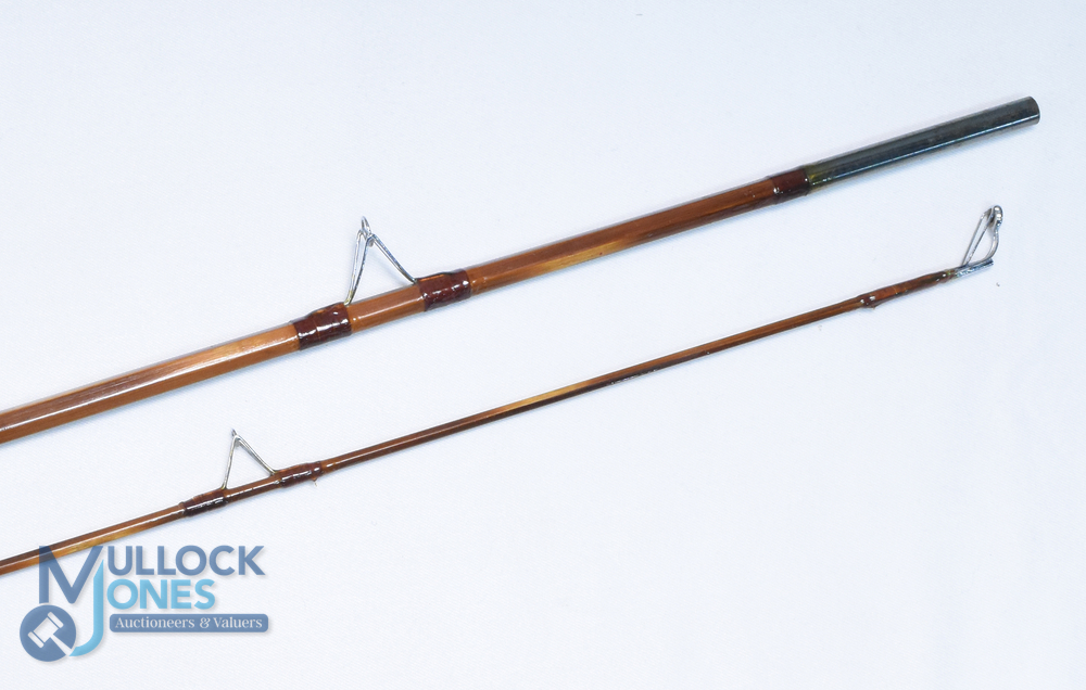 A fine Dawsons of Bromley Ltd Makers of Fine Rods, DB600 split cane rod with lighthouse logo, 10ft - Image 3 of 3
