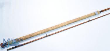 James & Son London, England Richard Walker Mk IV split cane rod 10ft 2pc 27