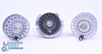 A collection of Hardy spools, made up of: Zenith spool. LRH Lightweight. Sunbeam. (3)