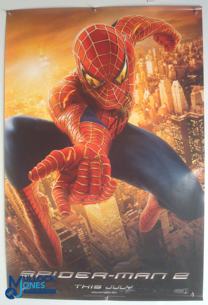 Original Movie/Film Poster – 2004 Spiderman 2 – 4 Variations 40x30" approx. kept rolled, creases - Image 3 of 4