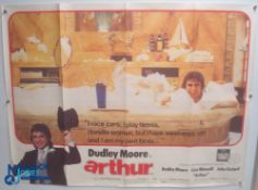 Original Movie/Film Poster – 1981 Arthur Dudley Moore 40x30