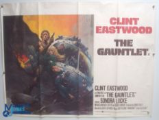 Original Movie/Film Poster – 1977 Clint Eastwood the Gauntlet 40x30