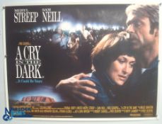 Original Movie/Film Poster – 1988 A Cry in the Dark 40x30