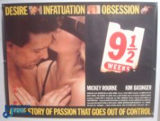 Original Movie/Film Poster – 1986 9 1/2 Weeks 40x30