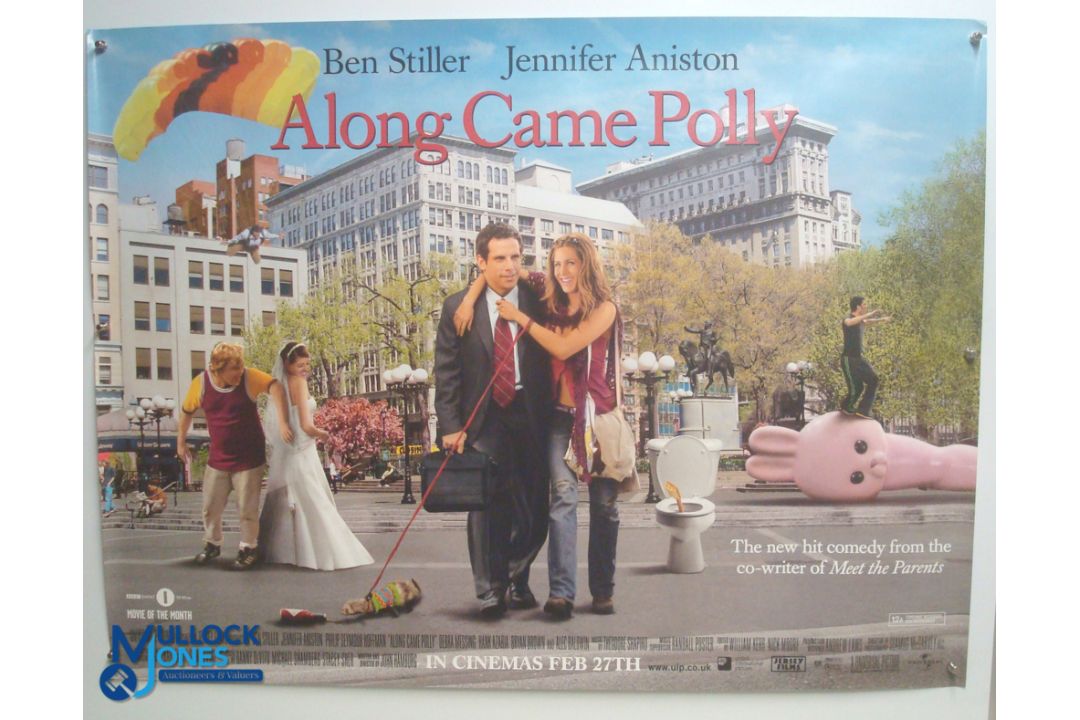 Original Movie/Film Poster – 2004 Along Came Poly 40x30" approx. kept rolled, creases apparent, 2 - Image 2 of 2