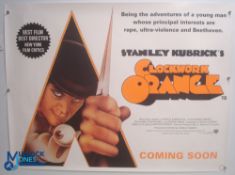 Original Movie/Film Poster – 1990s Later Coming Soon Clockwork Orange 40x30