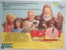 Original Movie/Film Poster – 1987 Big Foot and the Hendersons 40x30