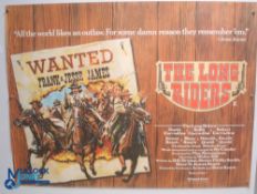 Original Movie/Film Poster – 1980 The Lone Riders 40x30
