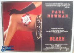 Original Movie/Film Poster – 1990 Blaze 40x30
