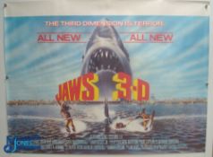 Original Movie/Film Poster – 1983 Jaws 3D 40x30