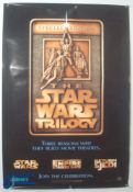 Original Movie/Film Poster – 1977 Reprint Star Wars Trilogy 40x30