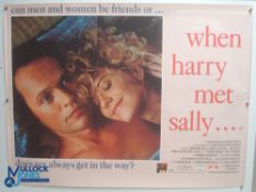 Original Movie/Film Poster – 1989 When Sally Met Harry 40x30