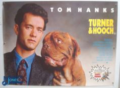Original Movie/Film Poster – 1989 Turner & Hooch, 40x30