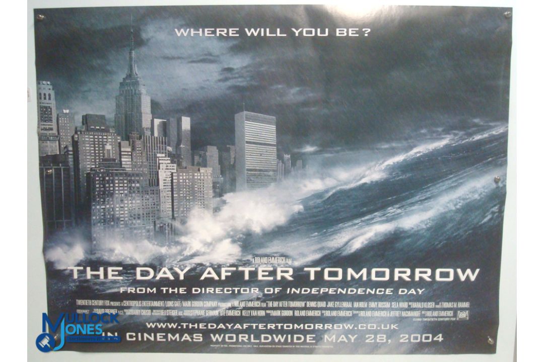 Original Movie/Film Poster – 2004 The Day After Tomorrow 40x30" approx. kept rolled, creases - Image 2 of 5