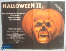 Original Movie/Film Poster – 1981 Horror Halloween II 40x30