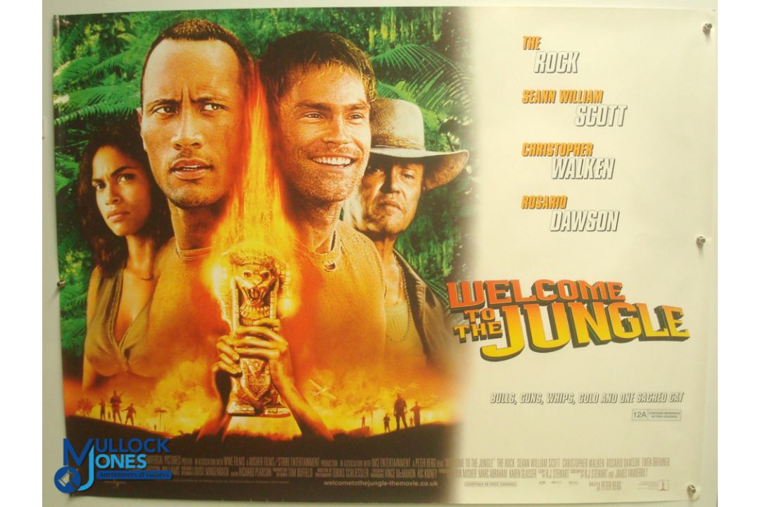 Original Movie/Film Poster – 2004 Welcome to the Jungle 40x30" approx. kept rolled, creases - Image 2 of 2
