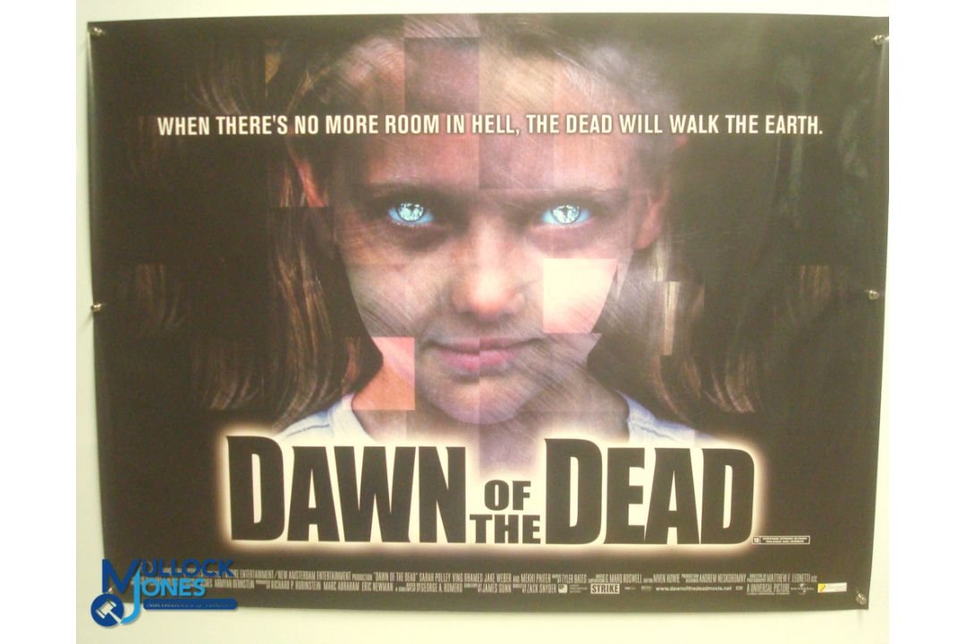 Original Movie/Film Poster – 2004 Horror Dawn of the Dead 40x30" approx. kept rolled, creases