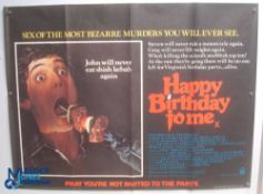Original Movie/Film Poster – 1981 Happy Birthday from Me 40x30