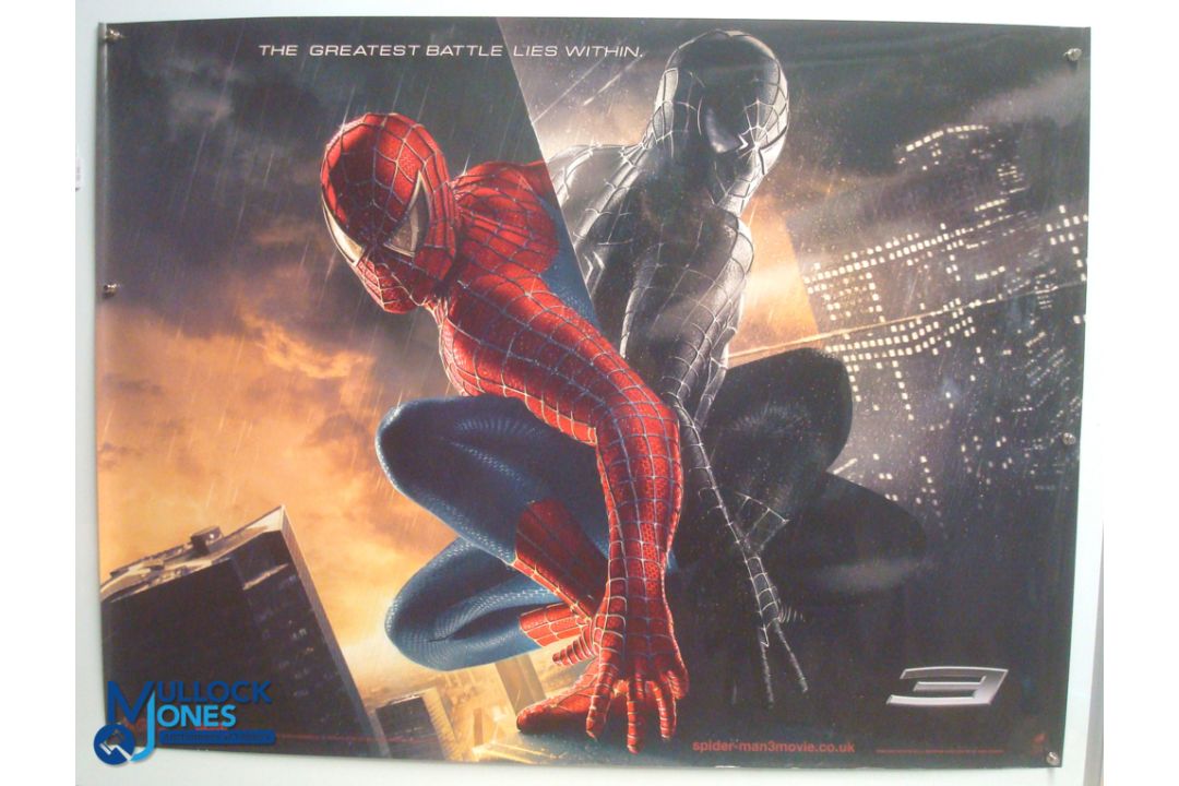 Original Movie/Film Poster – 2001 Tomb Raider, 2007 Spiderman 3, 2003 Kill Bill 40x30" approx. - Image 2 of 3