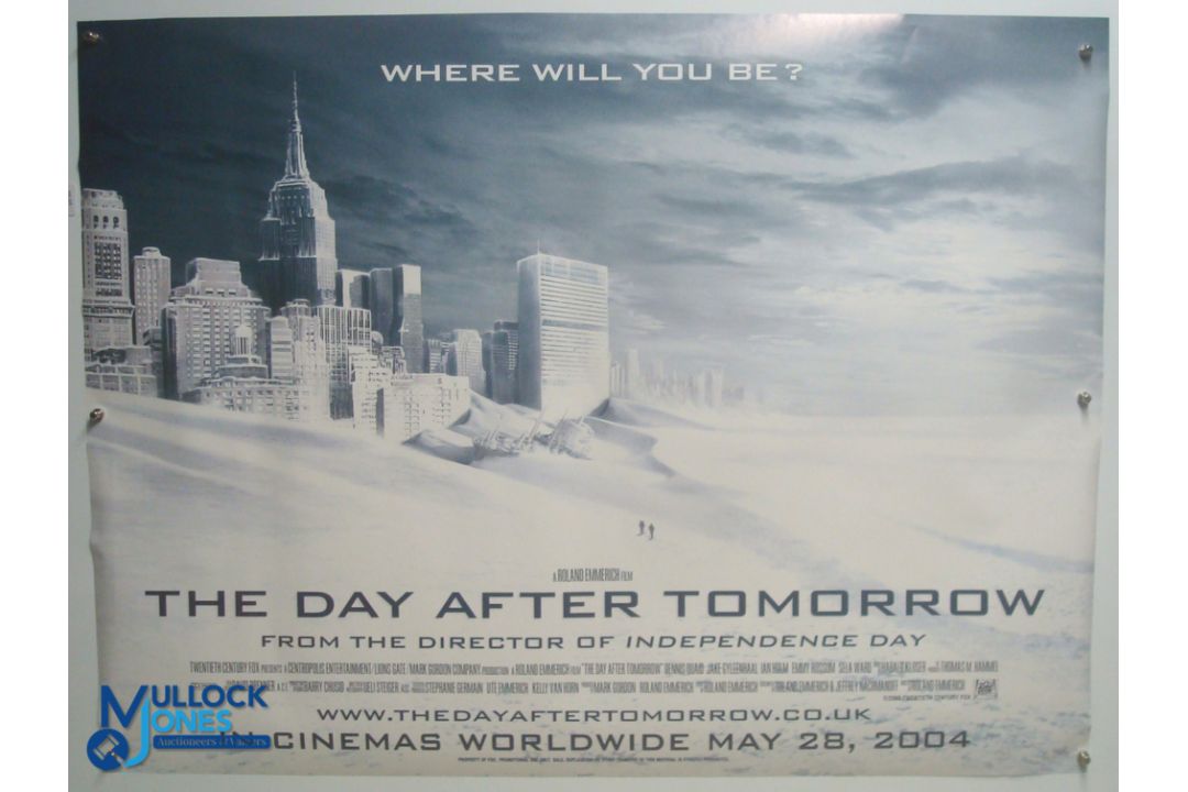 Original Movie/Film Poster – 2004 The Day After Tomorrow 40x30" approx. kept rolled, creases - Image 1 of 5