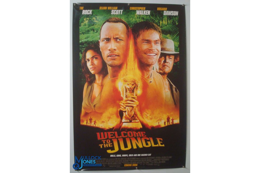 Original Movie/Film Poster – 2004 Welcome to the Jungle 40x30" approx. kept rolled, creases - Image 1 of 2