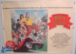 Original Movie/Film Poster – 1986 Back to School 40x30