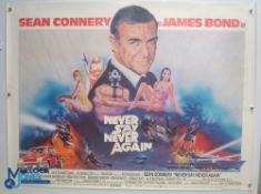 Original Movie/Film Poster – 1983 James Bond Never Say Never Again 40x30