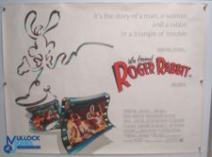 Original Movie/Film Poster – 1988 Who Framed Roger Rabbit 40x30