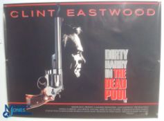 Original Movie/Film Poster – 1989 Dirty Harry in the Dead Pool 40x30