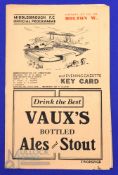 1948/49 Bolton Wanderers away match programme v Middlesbrough 16 October 1948 Div. 1; fair. (1)