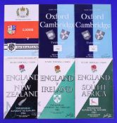 English Rugby Programme Miscellany (6): England v S Africa 1961, Ireland 1962 and N Zealand 1964;