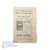 1941 Northern Ireland Regional League v Football League of Ireland at Windsor Park 14 April 1941;