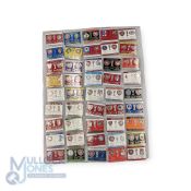 Heart of Midlothian Hearts in Europe Commemorative Football Badges, a good selection of European cup