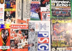 European Super Cup Finals match programmes 1988 Mechelen v PSV Eindhoven, 1988 PSV Eindhoven v