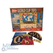 Football Collectables: to include a full Mexico World Cup Soccer Stars sticker album - all stuck in,