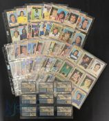 A & BC Bubble Gum Cards - 1973 Football cards Blue Backs 1-131 and 132-262 in plastic pages Please