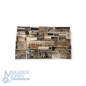 c1950-1970 Football Press black and white Photographs: to include teams of Arsenal, Aston Villa,