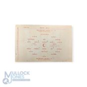 1954 Gilgryst Cup final Manchester Utd v Stockport County at Old Trafford 27 April 1954 single