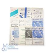 Selection of Drumcondra home match programmes to include 1955/56 Waterford, 1957/58 Hapoel Tel