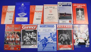 FA Youth Cup finals 1964/65 Arsenal v Everton, Everton v Arsenal, 1965/66 Arsenal v Sunderland,