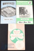1959/60 Manchester Utd away match programme friendlies v Hibernian (21 March 1960), Shamrock