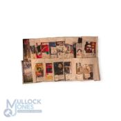 2015-16 Manchester United Home and away Programmes all with tickets and team sheets, a good