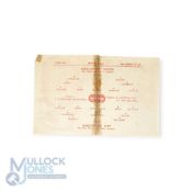 1945/46 Football League (north) Manchester Utd v Manchester City single sheet match programme 6