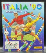 Panini FIFA World Cup Soccer Stars Italia 1990 Sticker Album complete (Scores have been filled in)