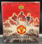 2003 Upper Deck Manchester Utd Collectors Cards Mini Playmakers & Soccer sets in original binder