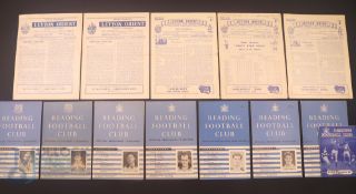 Shrewsbury Town away match programmes at Leyton Orient 1951/52, 1952/53, 1953/54, 1954/55. 1955/