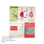 Selection of Bohemian FC home match programmes 1953/54 Admira Vienna (friendly), 1961/62 Arsenal (
