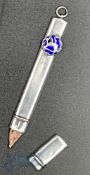 Sterling Silver Pencil with Wembley crest on front issued 1923 of the first FA Cup Final at Wembley