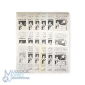 Stranraer home match programmes 1956/57 Morton (SLC), 1959/60 East Stirling (SLC), 1960/61 Forfar