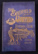 1920/21 Sheffield United Football Programmes Bound Volume - programmes appear with covers